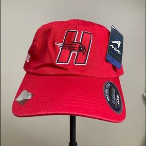 New Hartford Athletics Baseball Cap Hat by Ahead Vintage Adjustable Licensed Red